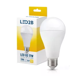   E27 LED-fényforrás, 17 W, Meleg fehér WW 3000K lm, KOBI-004295 KOBI