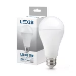 E27 LED-fényforrás, 17 W, Természetes fehér NW 4000K lm, KOBI-004296 KOBI