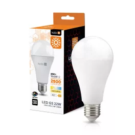   E27 LED-fényforrás, 22 W, Meleg fehér WW 3000K lm, KOBI-004298 KOBI
