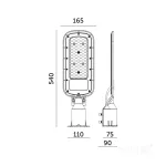 Oprawa drogowa LED BRELUXO 150W 4000K IP65 Kobi Premium KOBI-004325 KOBI