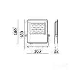Floodlight LED ULSAN 50W 4000K IP65 Kobi Pro
