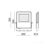 Floodlight LED ULSAN 200W 4000K IP65 Kobi Pro