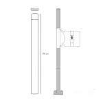 Moduł BASE SG 1m Fi 60mm Kobi KOBI-004350 KOBI
