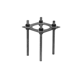   Kotwa fundamentowa do słupa BASE SV 200x200mm Kobi KOBI-004432 SpectrumLED