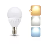 E14 LED-fényforrás, 8.5 W, Meleg fehér WW 3000K 1360lm, KOBI-004455 KOBI