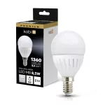 E14 LED-fényforrás, 8.5 W, Természetes fehér NW 4000K 1360lm, KOBI-004456 KOBI