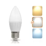 E27 LED-fényforrás, 8.5 W, Természetes fehér, Prémium NW K lm, KOBI-004465 SpectrumLED