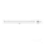 Linear fixture DELFIA G2 2x120 Kobi