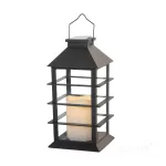 Solar garden lamp LED CANDELIO P 2700K IP44 black LED2B KOBI-004498 KOBI