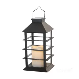   Solar garden lamp LED CANDELIO P 2700K IP44 black LED2B KOBI-004498 KOBI