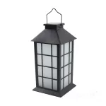 Solar garden lamp LED CANDELIO MILKY 1600K IP44 black LED2B KOBI-004500 SpectrumLED