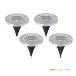 Solar garden lamp LED CLAVO G2 4000K IP44 4-pak LED2B KOBI-004508 KOBI