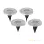 Solar garden lamp LED CLAVO G2 4000K IP44 4-pak LED2B KOBI-004508 KOBI