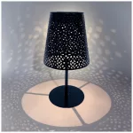 Solar garden lamp LED LUVETRA 4000K IP44 black LED2B KOBI-004509 KOBI