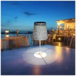 Solar garden lamp LED LUVETRA 4000K IP44 white LED2B KOBI-004510 KOBI