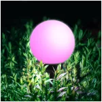 Solar bollard lamp LED SPHERE G2 20cm RGB IP44 LED2B KOBI-004516 KOBI