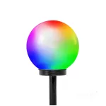 Solar bollard lamp LED SPHERE G2 20cm RGB IP44 LED2B KOBI-004516 KOBI