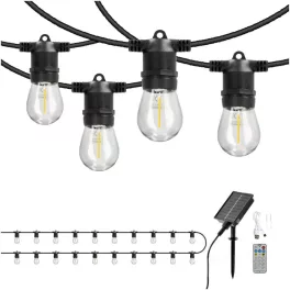   Solar garland LED STARLIGHT NEO 20m 20x0,042W E27 LED2B KOBI-004523 KOBI