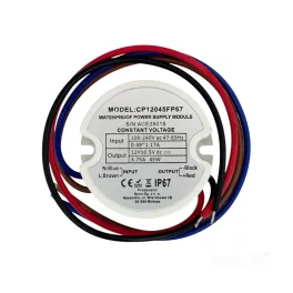 Hermetic LED Power Supply 12V 45W 3,75A IP67