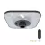 Park light Solar LED SOLSUMI SQUARE 25W 3CCT IP54 Kobi Premium KOBI-004612 KOBI