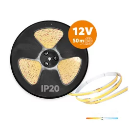   LED stripe TRAMO 320 COB 50m 4000K 12V IP20 10W/m Kobi Premium