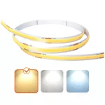 LED stripe TRAMO 320 COB 5m 3000K 24V IP65 10W/m Kobi Premium