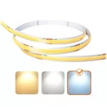 LED stripe TRAMO 320 COB 5m 6500K 24V IP65 10W/m Kobi Premium