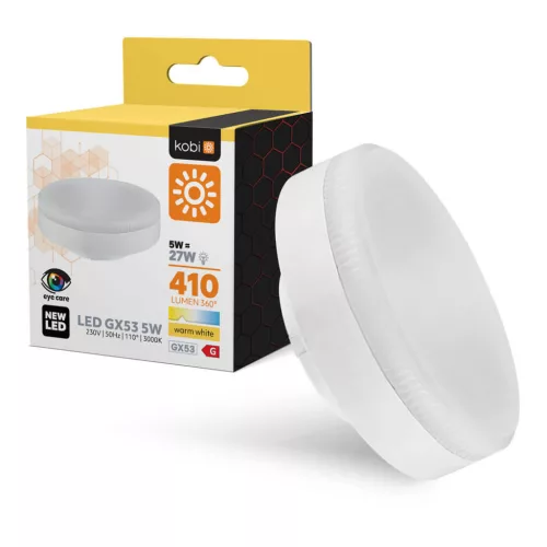 LED bulb GX53 5W 3000K Kobi KOBI-004666 SpectrumLED