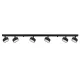 Ceiling spot lamp LUNVIGO 6xGX53 black Kobi KOBI-004684 SpectrumLED