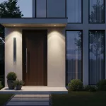 Garden wall lamp LED MIRANA 12W 60cm 4000K IP44 black Kobi KOBI-004721 KOBI