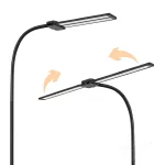 Floor lamp TEILO 2 14W 3CCT black LED2B