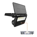 Solar floodlight LED NCS G2 10W 3CCT IP54 Kobi