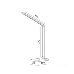 Desk lamp NOBLITE Q 7W white LED2B