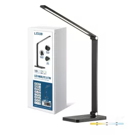 Desk lamp NOBLITE Q 7W CCT black LED2B