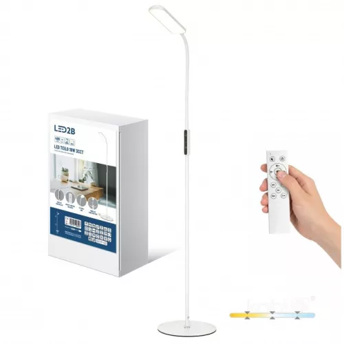 Floor lamp LED TEILO 10W 3CCT white LED2B