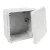 KOPOS Kötődoboz IP65 103x103mm világosszürke, halogénmentes PP (fedél), PE (test) 005.CS.K_KB