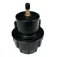 KOPOS Gyorscsatlakozó optikai kábel védőcsövekhez d40mm szürke,  PVC 40mm, 05043_KB