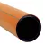 KOPOS Optikai kábelvédőcső 750N narancssárga-fekete, halogénmentes PVC 06040_ARGB