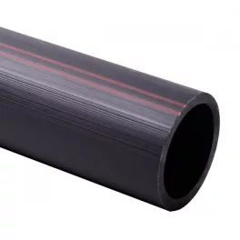  KOPOS Optikai kábelvédőcső fekete, halogénmentes PVC 06040_FS100