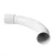 KOPOS Könyök EN csőhöz d32mm PVC, 32mm, 4132_HB