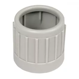   KOPOS Egyenes kivezető gyűrű EN acélcsövekhez – külső d12mm PVC, 16mm, 4816E_KA