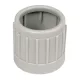 KOPOS Egyenes kivezető gyűrű EN acélcsövekhez - külső d35mm PVC, 40mm, 4840_KA