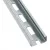 KOPOS Tartósín fém 3m 20x10mm, tető nélkül, (3m/szál), 5820/30_XX