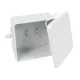 KOPOS Doboz zárt IP54 85x85mm, PP (fedél), PE (test), 8130_HA