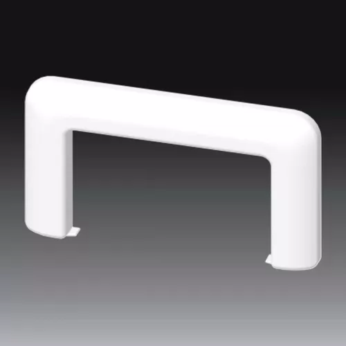 KOPOS Gallér fehér PK 90X55 D csatornához, PVC, 8407_HB