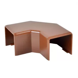   KOPOS Saroktakaró sokszög Sötét tölgy LHD 20X20 I2, PVC, 8623_I2