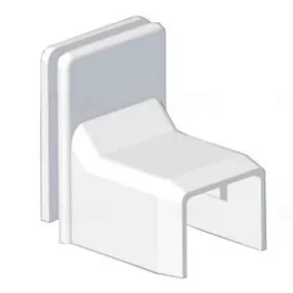 KOPOS Gallér fehér LZ 15X12, PVC, 8819_HB