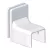 KOPOS Gallér fehér LZ 15X12, PVC, 8819_HB