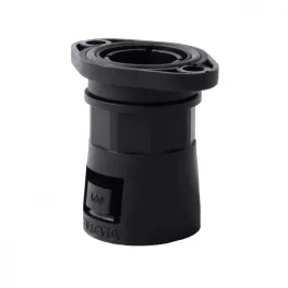   KOPOS Egyenes adapter peremmel ADAPTALOK, halogénmentes, PVC, 16mm, A16FL_FB