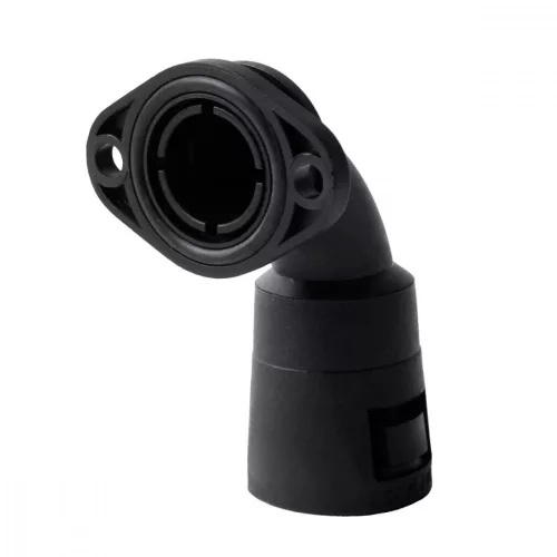 KOPOS Adapter 90° peremezett ADAPTALOK, halogénmentes, PVC, 28mm, A28FL-90_FB